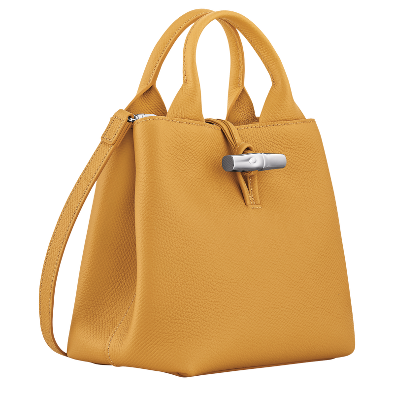 Le Roseau S Handbag , Nutmeg - Leather  - View 3 of  6