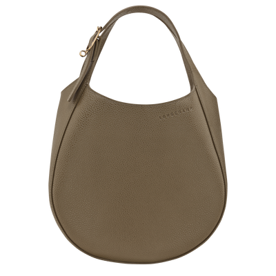 Le Foulonné S Handbag , Caper - Leather
