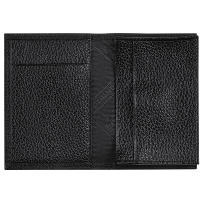 Le Foulonn&eacute; Card holder, Black