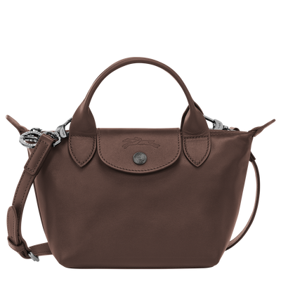 Le Pliage Xtra XS Handbag , Mocha - Leather