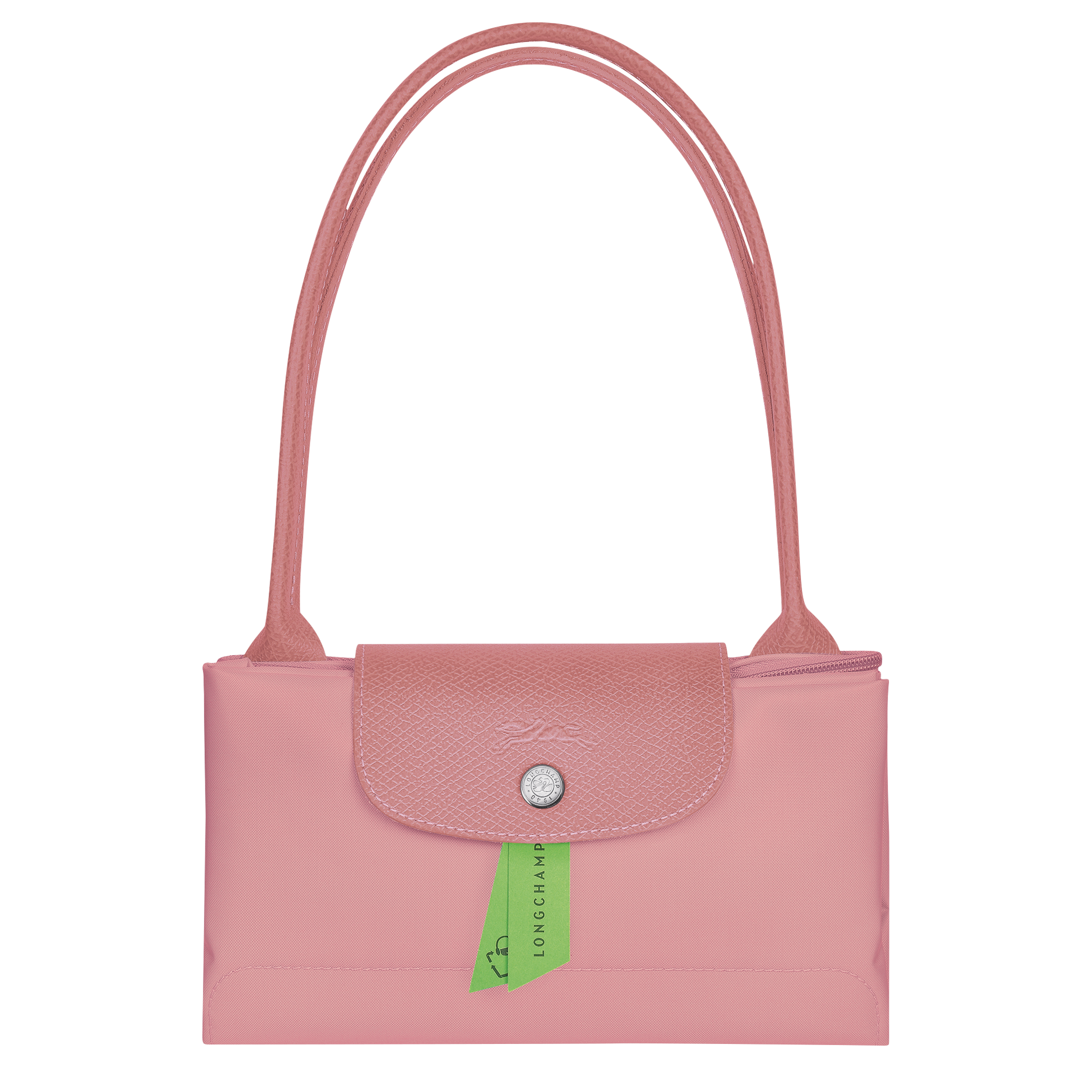 Le Pliage Green Tote bag M, Petal Pink