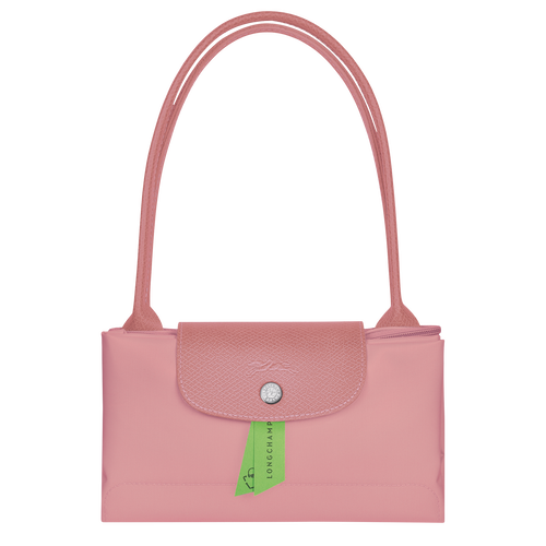 Le Pliage Green M Tote bag , Petal Pink - Recycled canvas - View 5 of  5