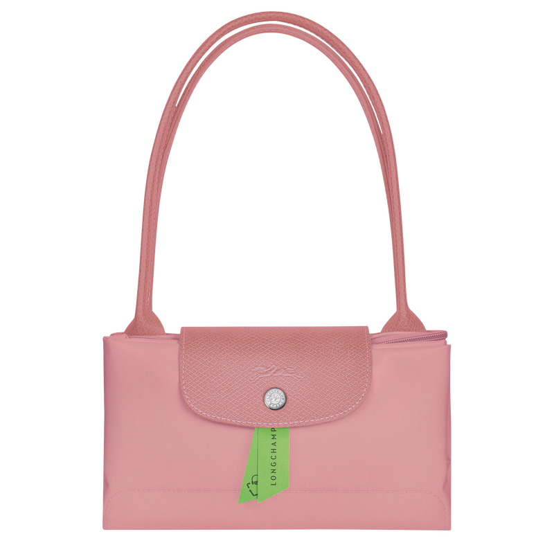 Le Pliage Green M Tote bag , Petal Pink - Recycled canvas  - View 5 of  5