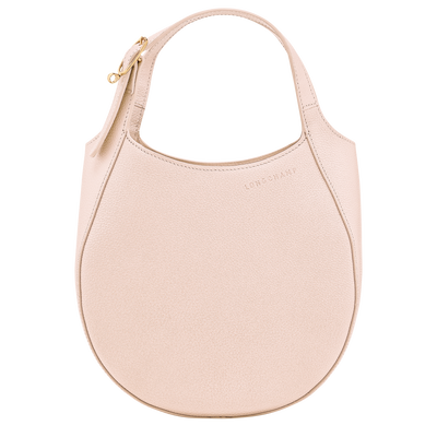 Le Foulonné S Handbag , Cream - Leather