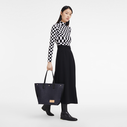 Essential L Tote bag , Denim - Canvas