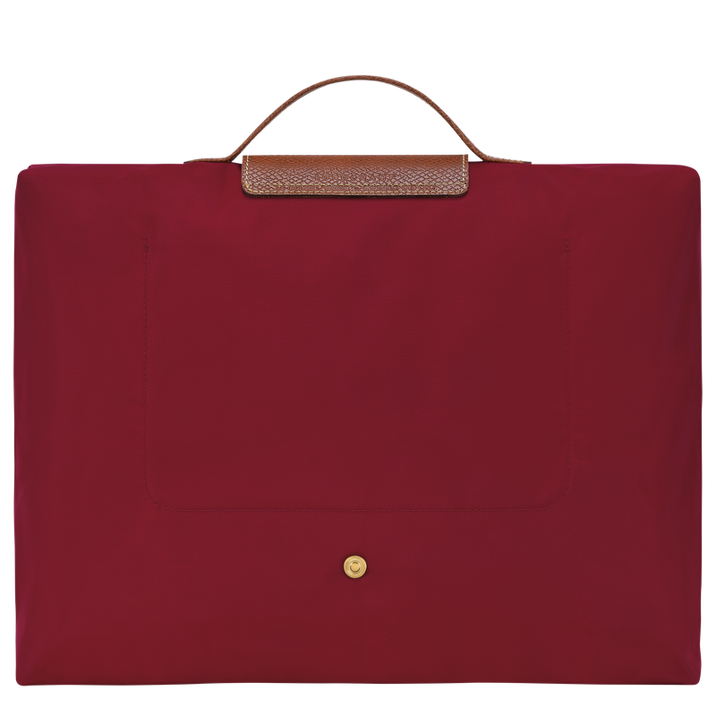 Le Pliage Original S Briefcase , Red - Recycled canvas  - View 4 of  5