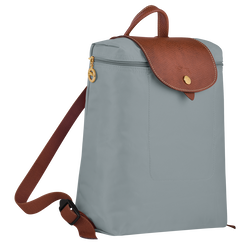 Le Pliage Original M Backpack , Steel - Recycled canvas