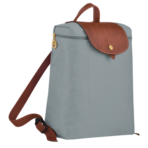 Le Pliage Original M Backpack , Steel - Recycled canvas - View 3 of  5