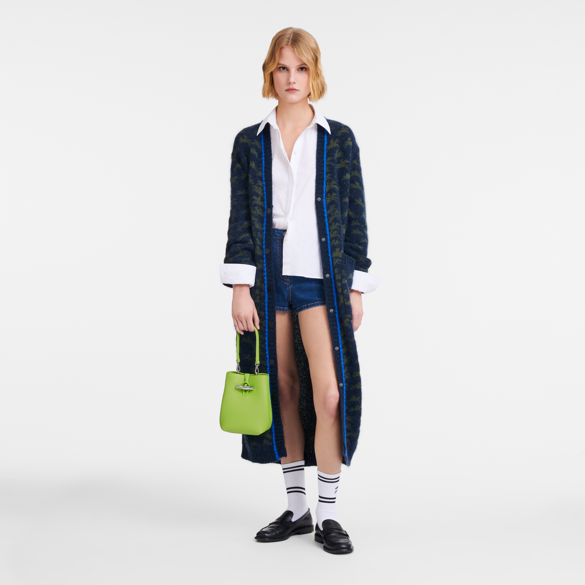 Bucket bag XS, Green Light - View 2 of
6 - zoom in Le Roseau Bucket bag XS, Green Light