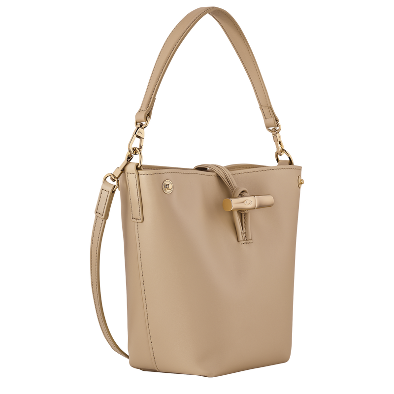 Le Roseau XS Bucket bag , Root - Leather  - View 3 of  6