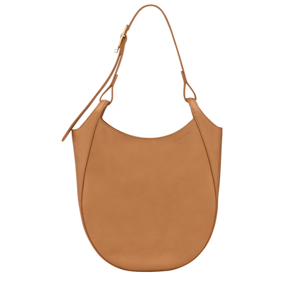 Le Foulonn&eacute; Hobo bag L, Pecan