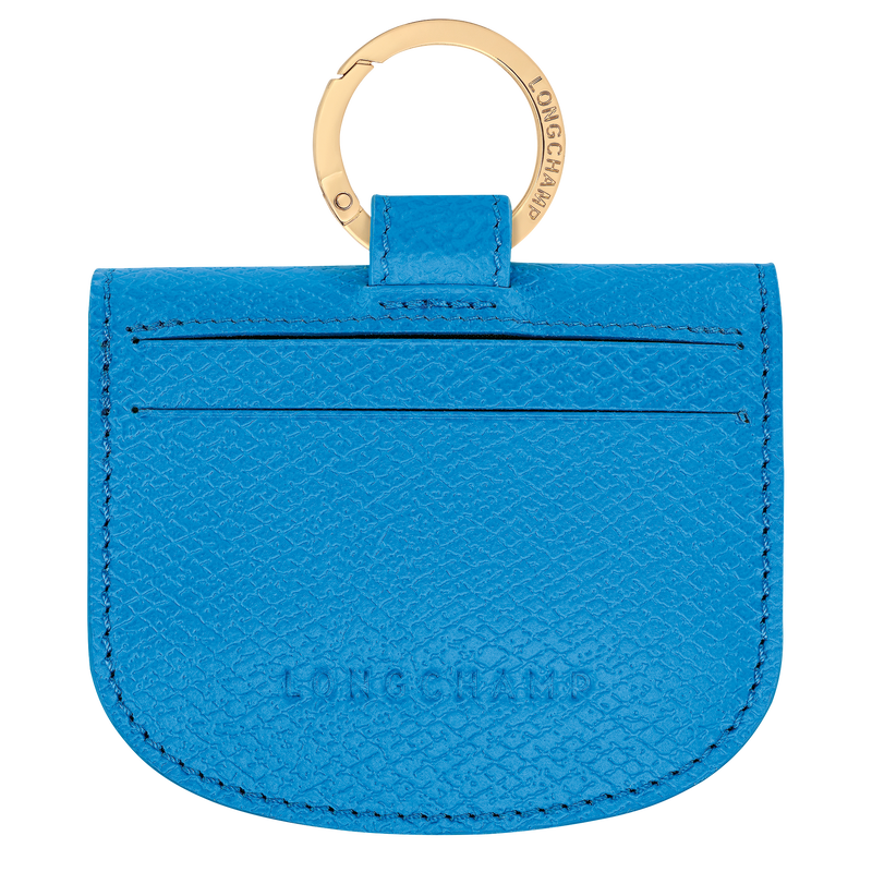Epure Card holder , Azure - Leather  - View 2 of  3