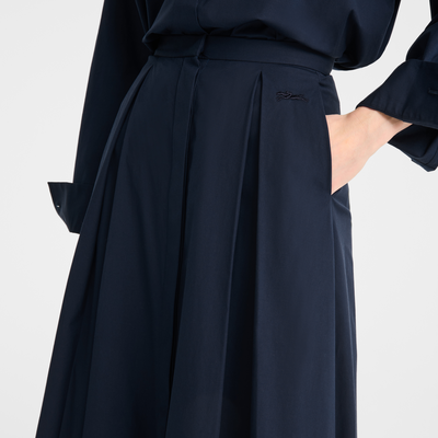 null Midi skirt, Navy