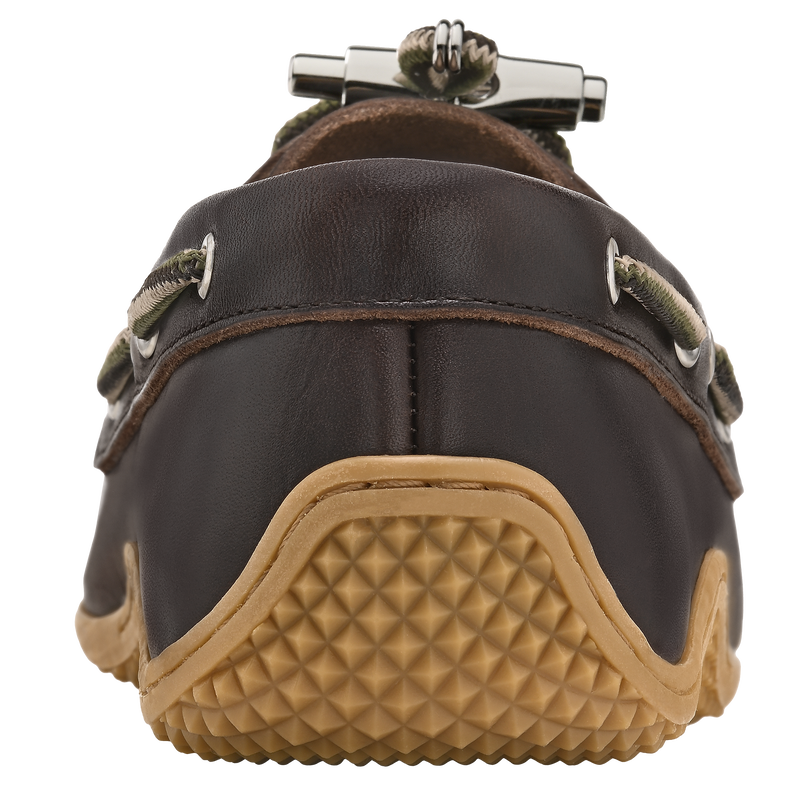 Longboat Loafer , Mocha - Leather  - View 3 of  4