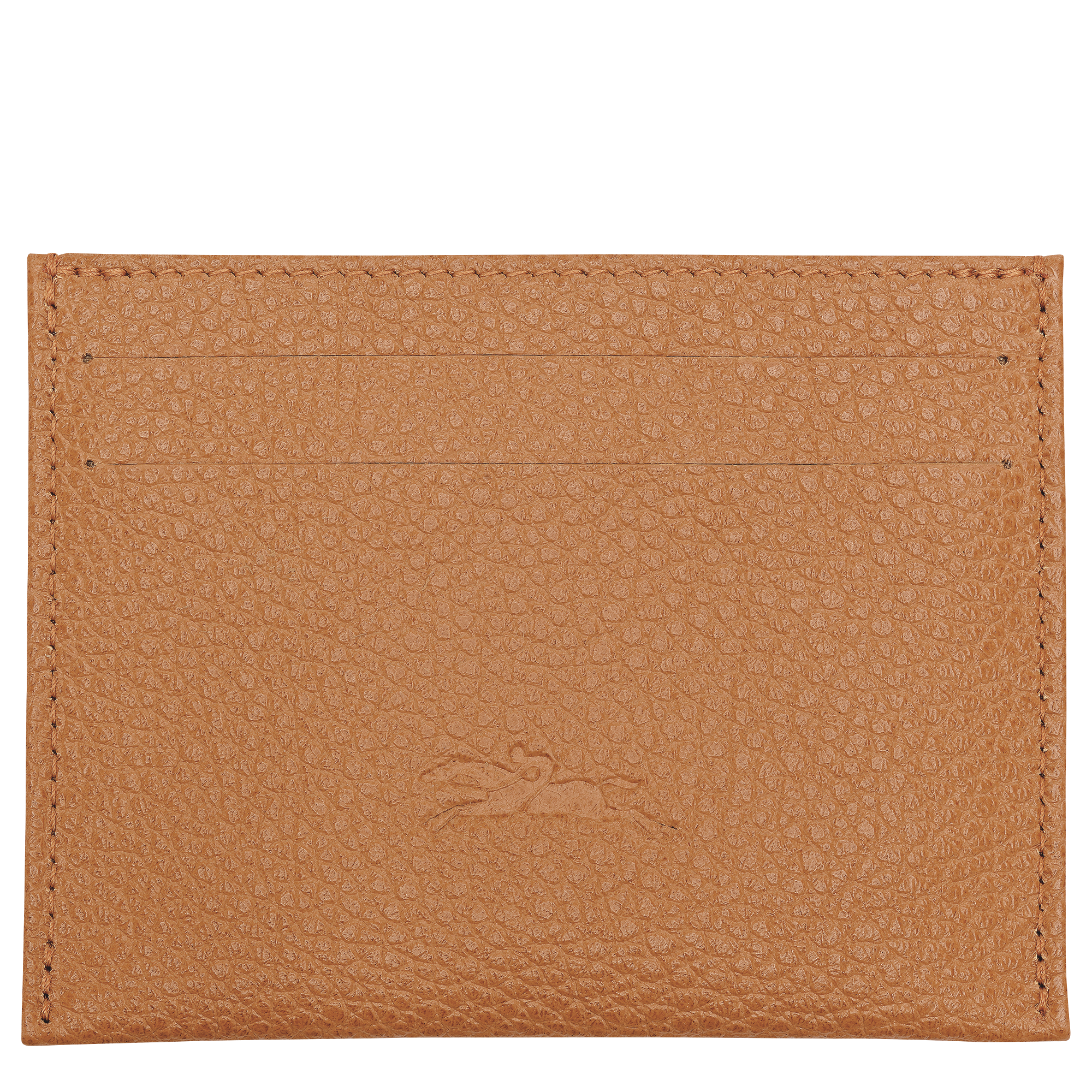 Le Foulonn&eacute; Card holder, Pecan