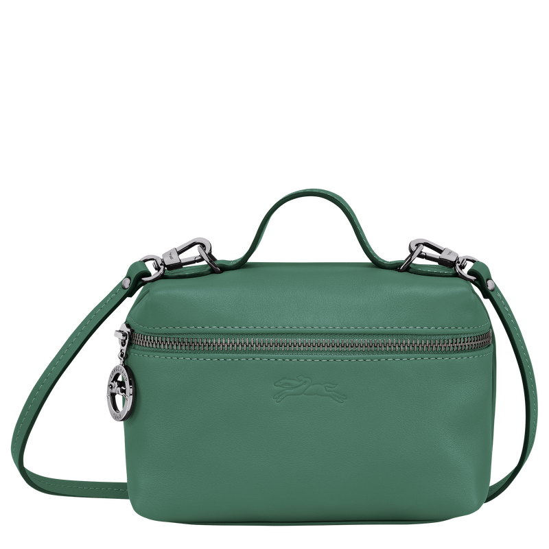 Le Pliage Xtra XS Vanity , Sage - Leather  - View 1 of  5