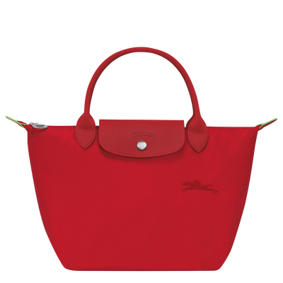 Le Pliage Green Handbag S, Tomato