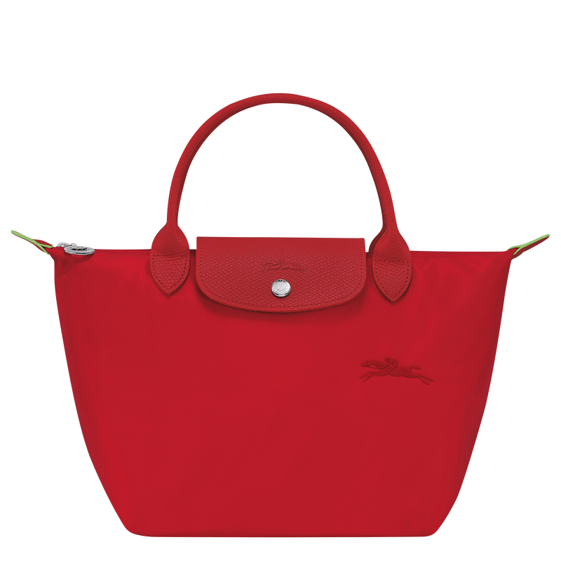 Le Pliage Green S Handbag , Tomato - Recycled canvas  - View 1 of  6