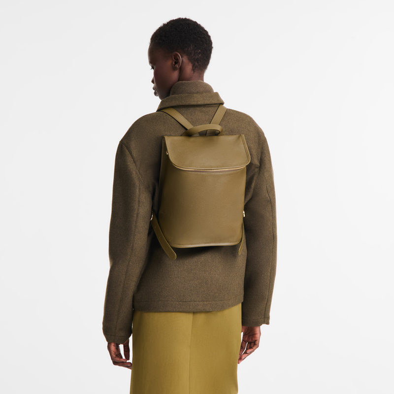 Le Foulonné M Backpack , Caper - Leather  - View 2 of  2