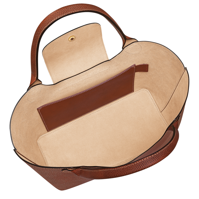 &Eacute;pure L Shoulder bag , Brown - Leather  - View 5 of  6