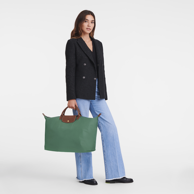 Le Pliage Original Travel bag L, Sage