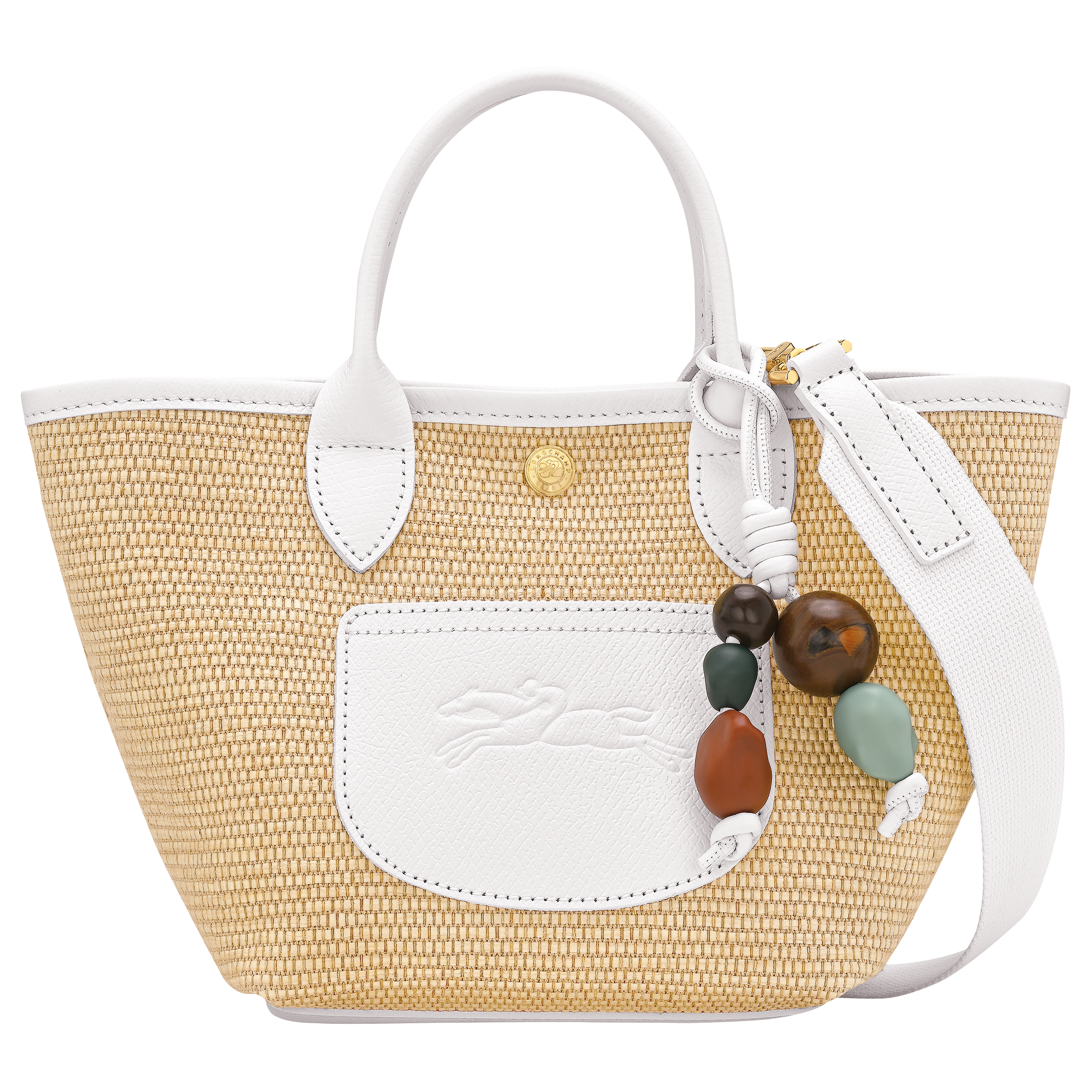 Basket bag XS, White - View 1 of
3 - zoom in Le Pliage Collection Basket bag XS, White