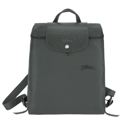 Le Pliage Green M Backpack , Graphite - Recycled canvas