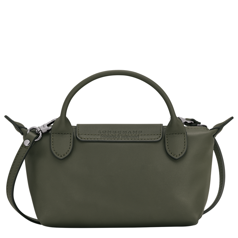 Le Pliage Xtra XS Pouch , Fir - Leather  - View 4 of  6