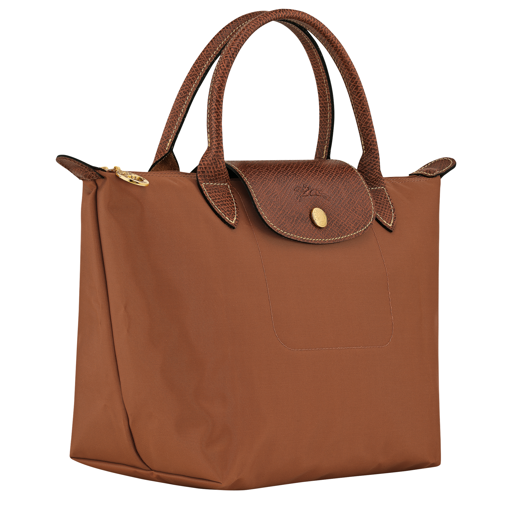 Le Pliage Original Handbag S, Cognac