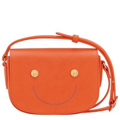 Epure XS Crossbody bag , Orange - Leather