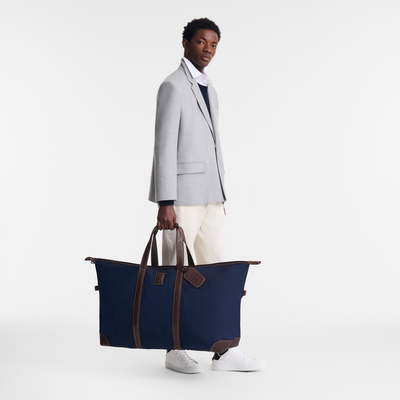 Boxford XL Travel bag , Blue - Recycled canvas