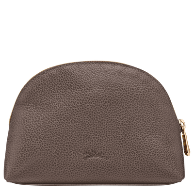 Le Foulonn&eacute; Pouch , Taupe - Leather