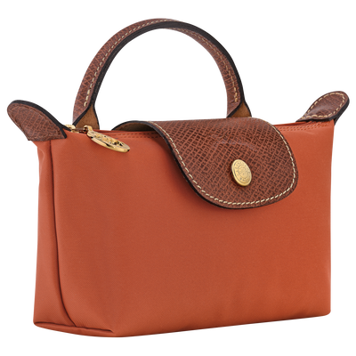 Le Pliage Original Pouch with handle, Brick