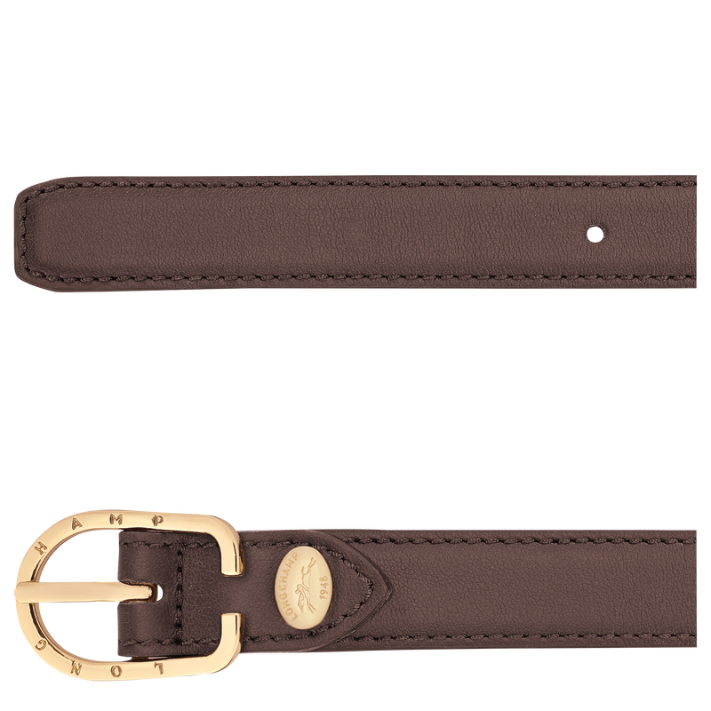 Archive Ladies' belt , Mocha - Leather  - View 3 of  3