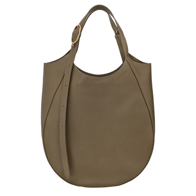 Le Foulonné XL Tote bag , Caper - Leather