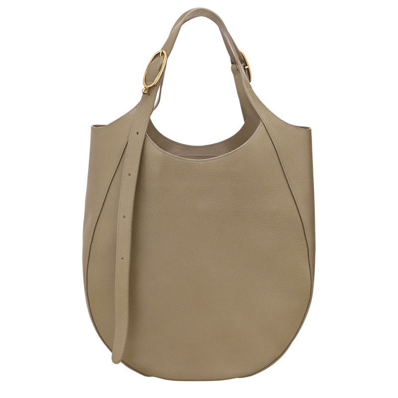 Le Foulonn&eacute; XL Tote bag , Lichen - Leather  - View 4 of  6