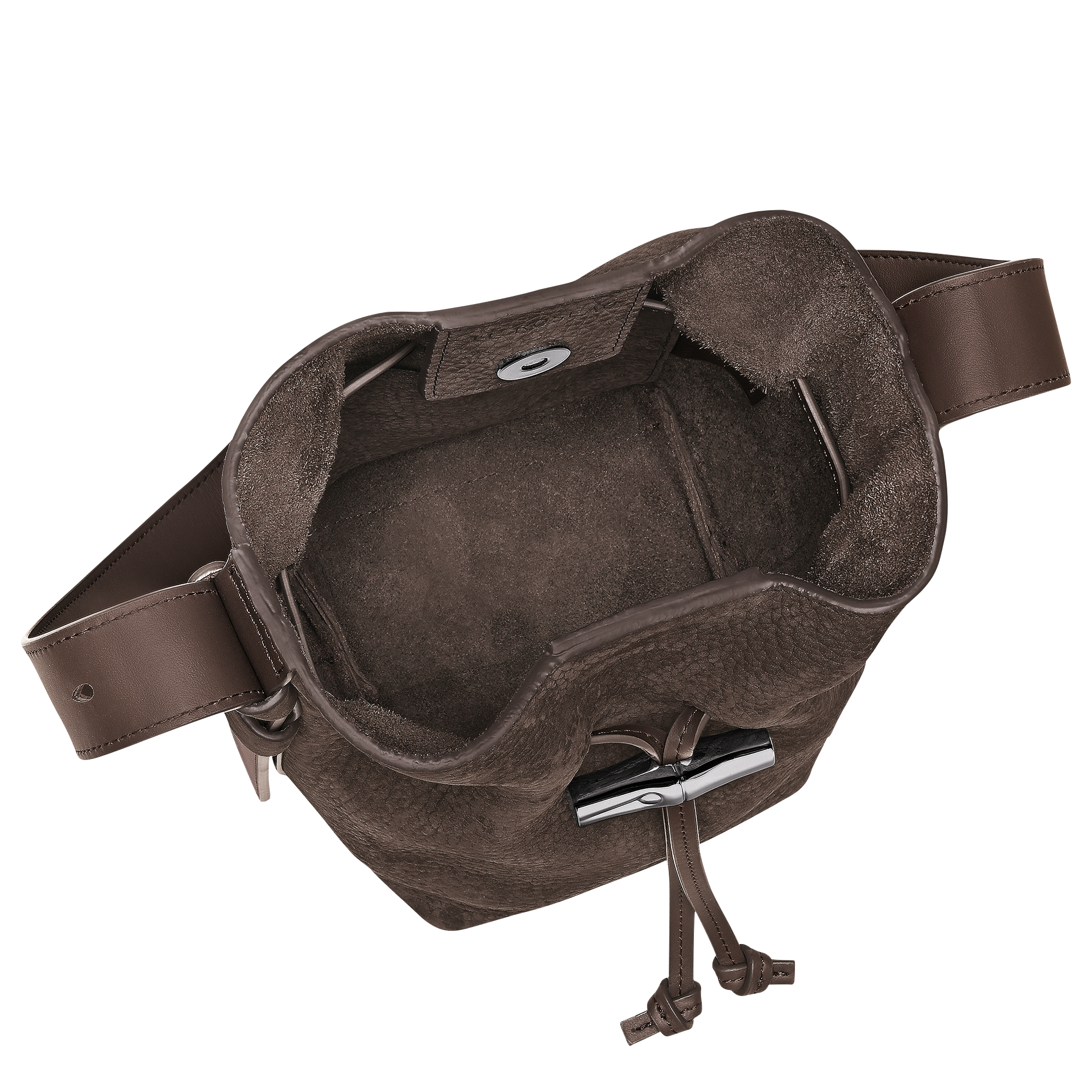 Le Roseau Bucket bag S, Mocha