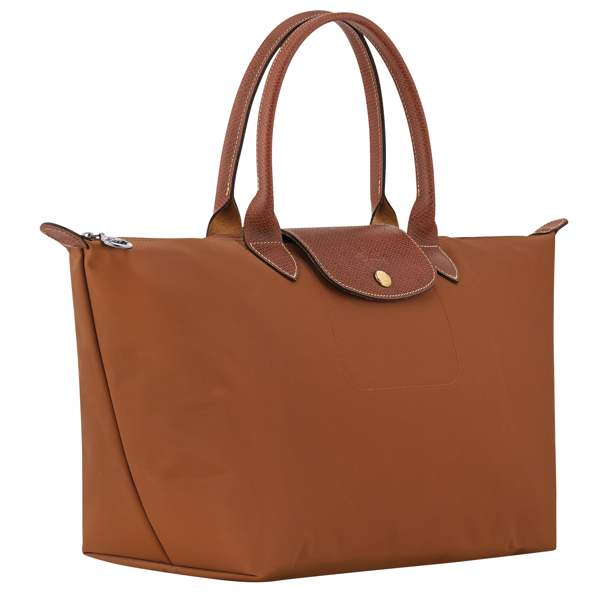 Le Pliage Original Handbag L, Cognac