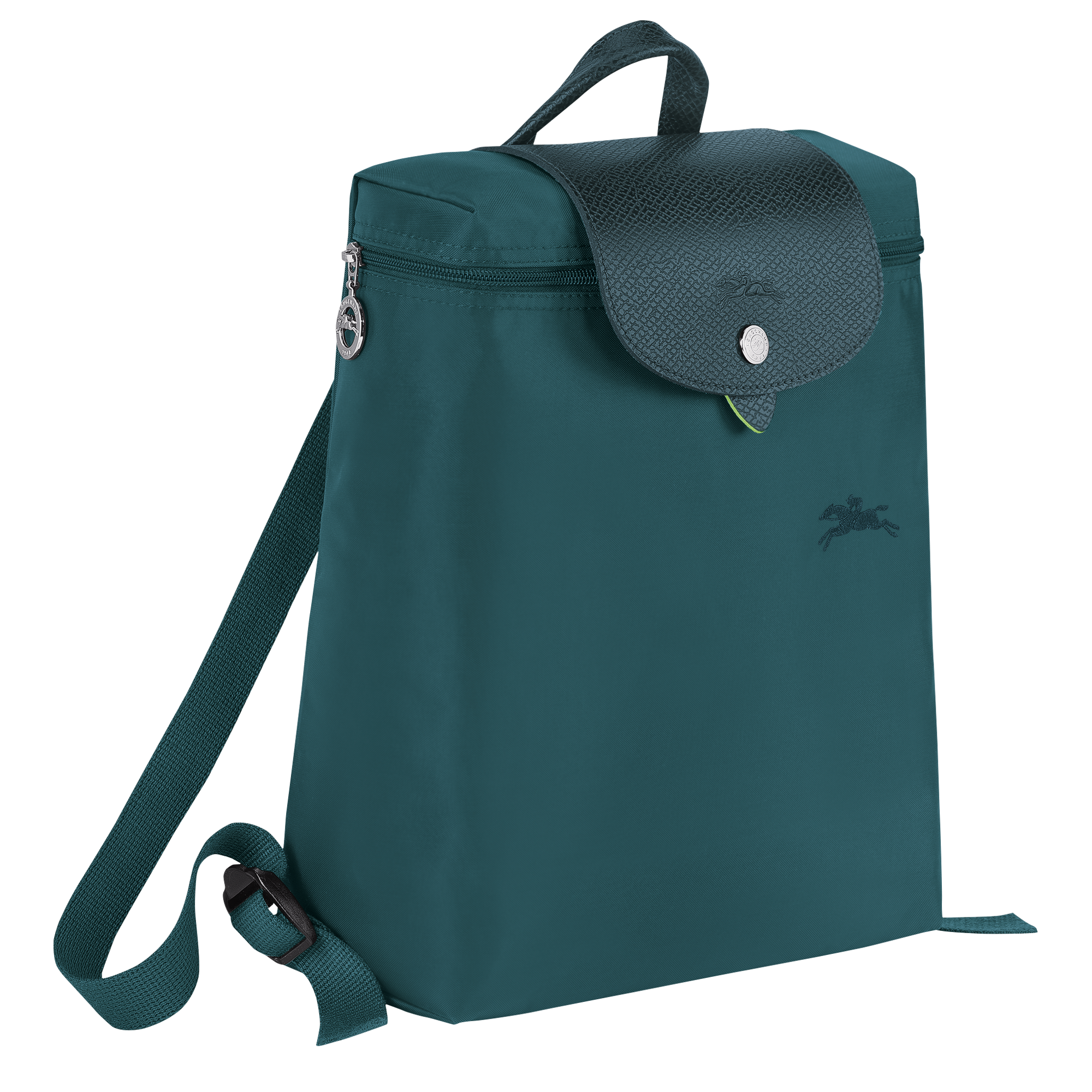 Backpack, Peacock - View 3 of
7 - zoom in Le Pliage Green Backpack, Peacock