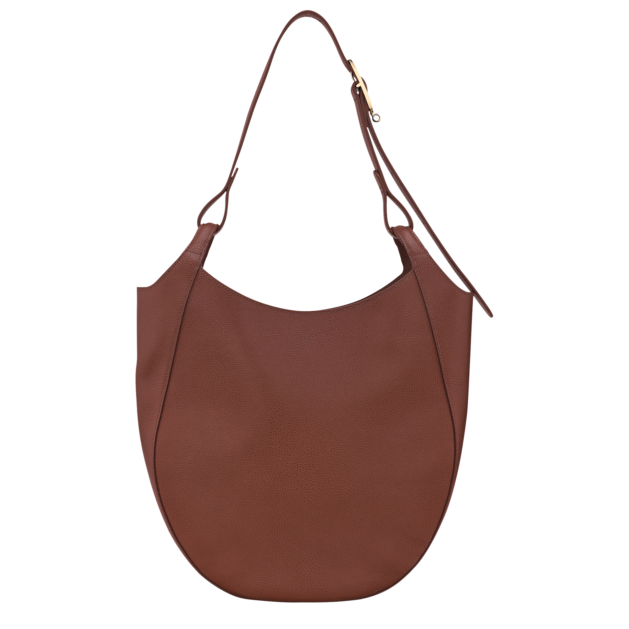Le Foulonn&eacute; Hobo bag L, Coffee