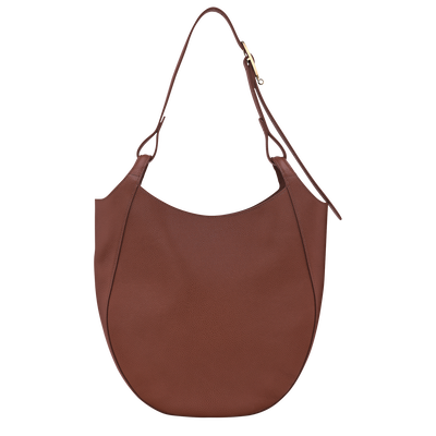 Le Foulonné Hobo bag L, Coffee
