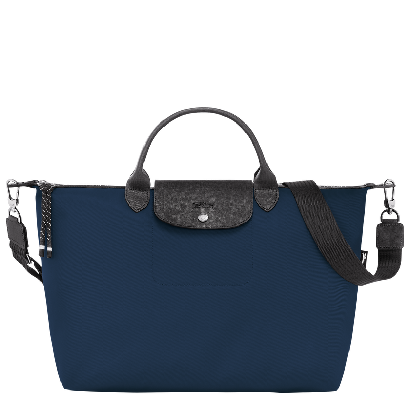 Le Pliage Energy XL Handbag Navy Recycled canvas Longchamp TH