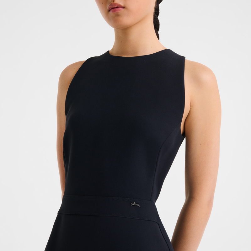 Dress , Black - Crepe  - View 3 of  3