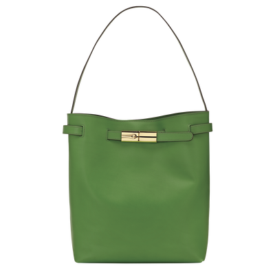 Le Smart L Shoulder bag , Matcha - Leather