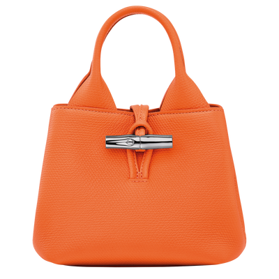 Le Roseau XS Handbag , Orange - Leather
