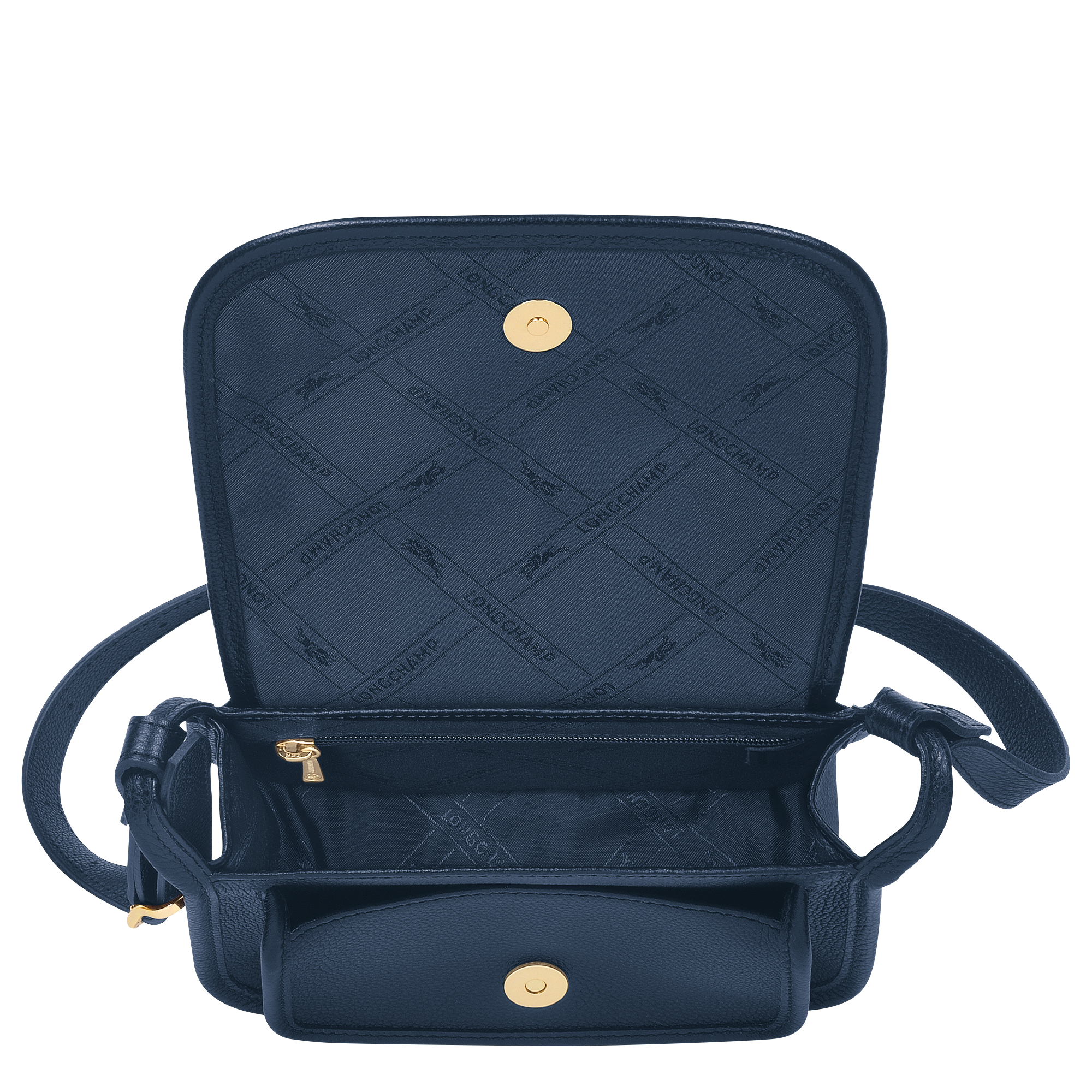 Crossbody bag S, Navy - View 5 of 
        5 - zoom in Le Foulonné Crossbody bag S, Navy