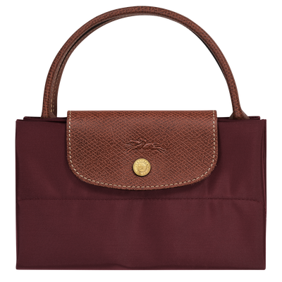 Le Pliage Original Tote bag M, Burgundy