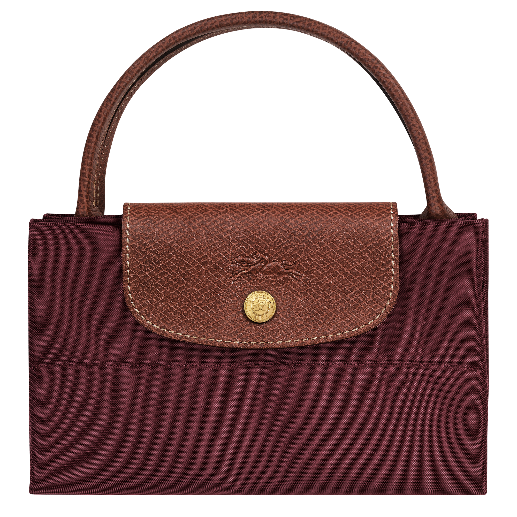 Tote bag M, Burgundy - View 7 of 
        7 - zoom in Le Pliage Original Tote bag M, Burgundy