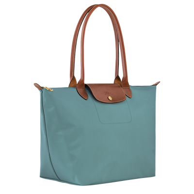 Le Pliage Original L Tote bag , Eucalyptus - Recycled canvas