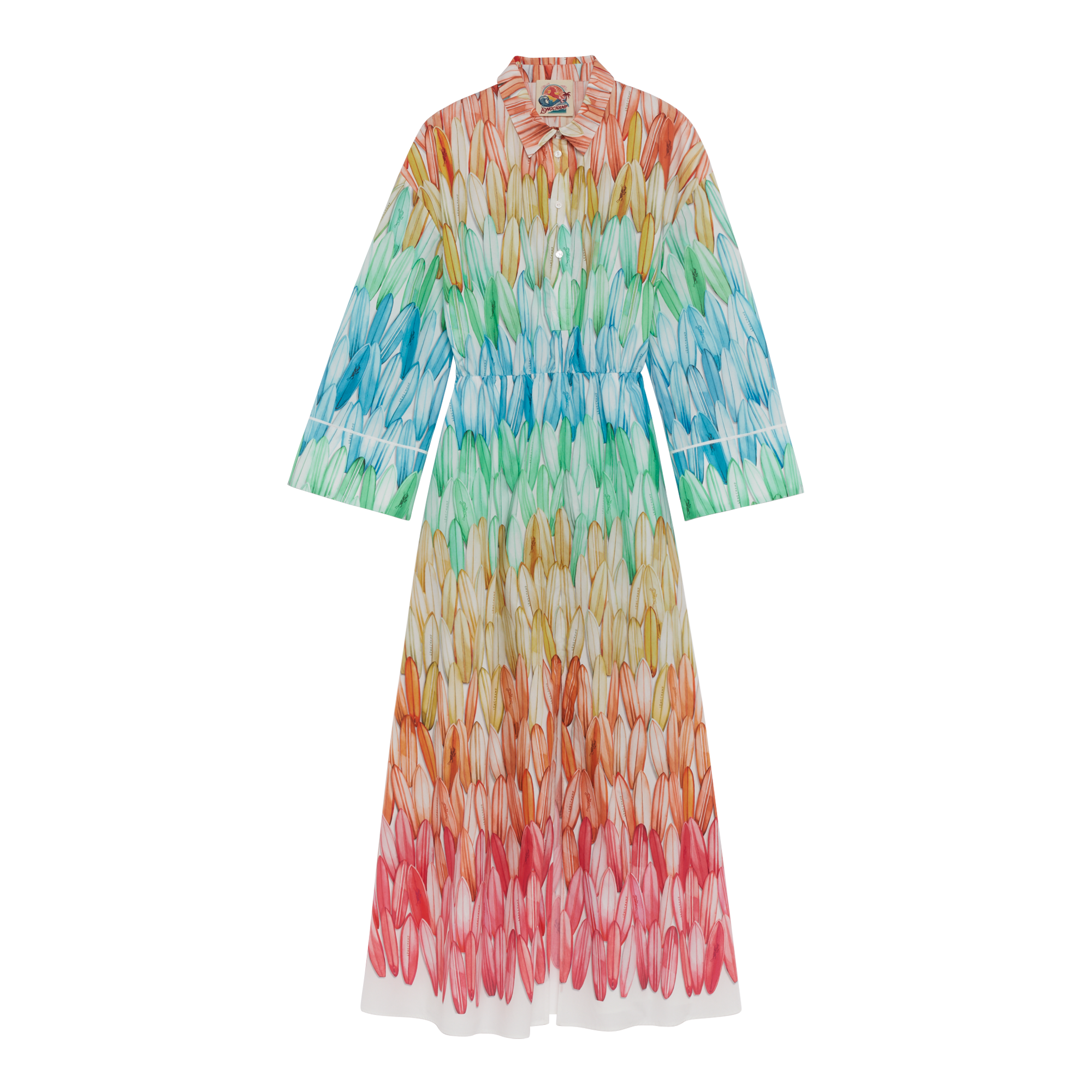 null Long dress, Rainbow